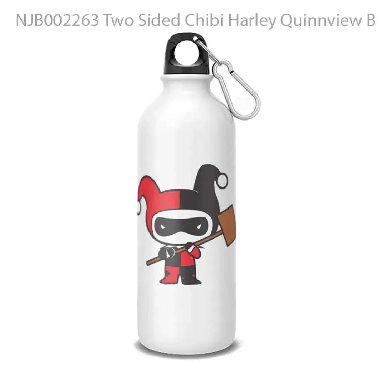 Two Sided Chibi Harley Quinnview Botol Air Minum