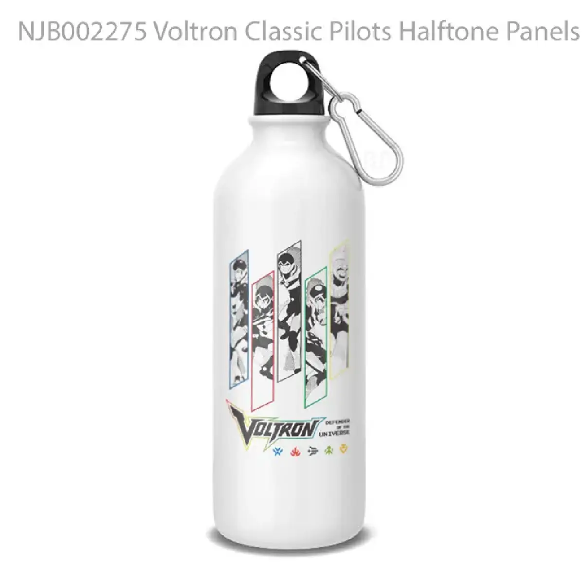 Voltron Classic Pilots Halftone Panels Botol Air Minum