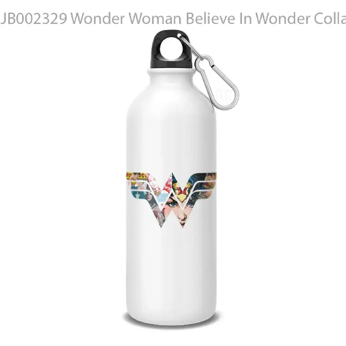 Wonder Woman Believe In Wonder Collage Logo Botol Air Minum