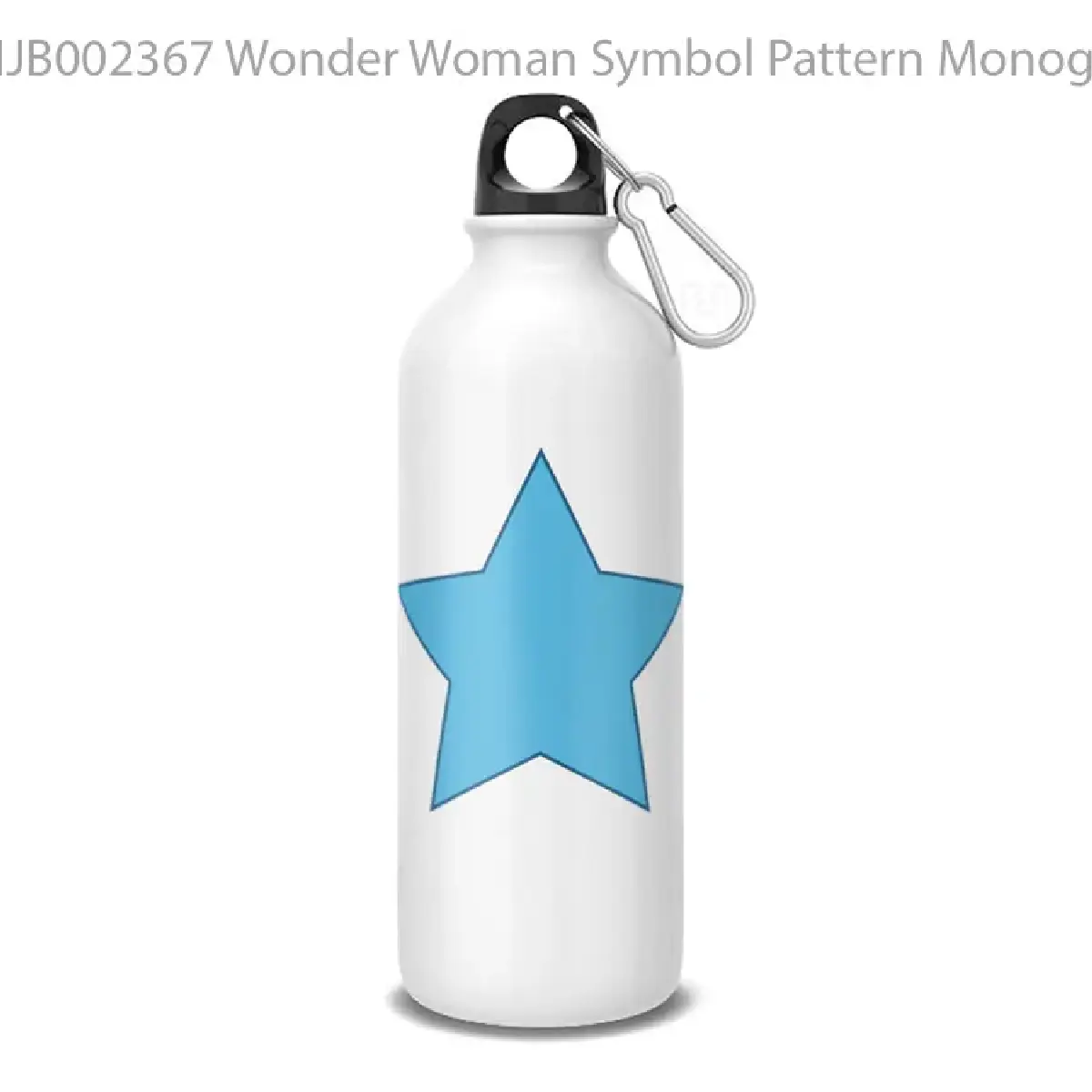 Wonder Woman Symbol Pattern Monogram Cof Botol Air Minum