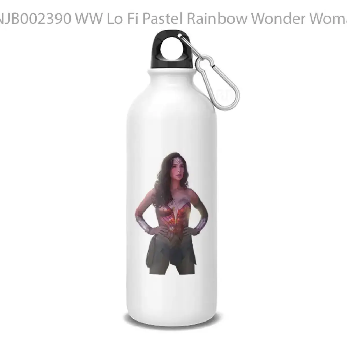 WW Lo Fi Pastel Rainbow Wonder Woman Pho Botol Air Minum