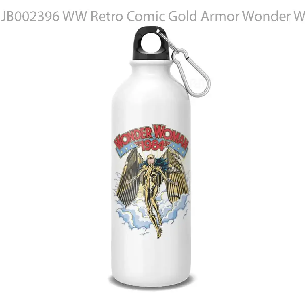 WW Retro Comic Gold Armor Wonder Woman M Botol Air Minum