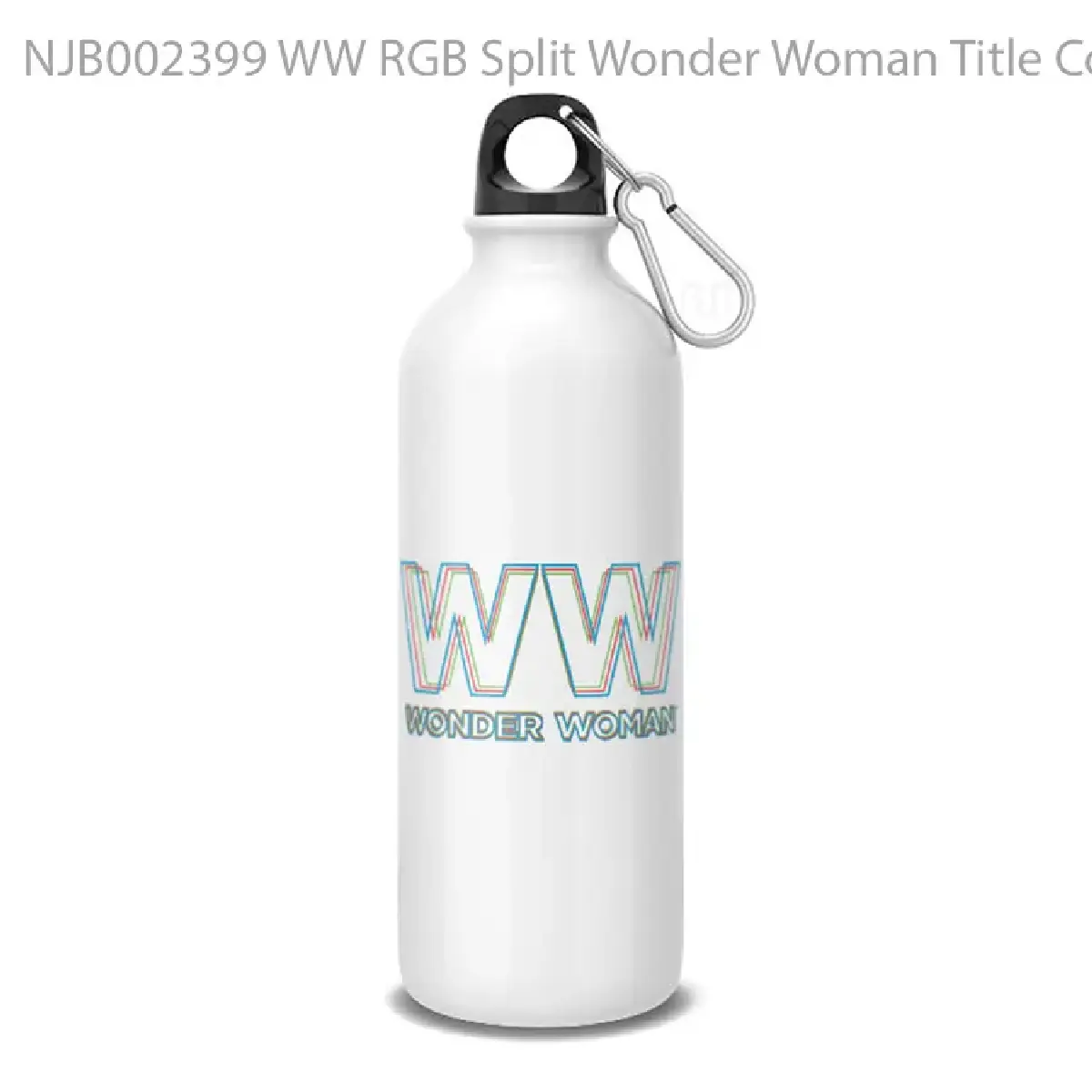 WW RGB Split Wonder Woman Title Co Botol Air Minum