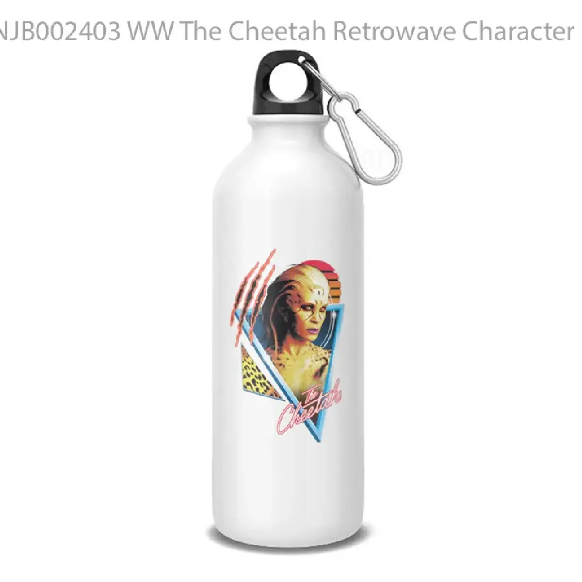WW The Cheetah Retrowave Character Badge Botol Air Minum