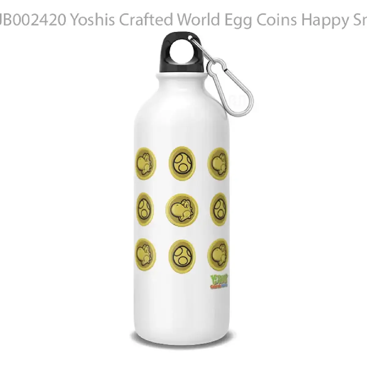 Yoshis Crafted World Egg Coins Happy Smile Poster Botol Air Minum