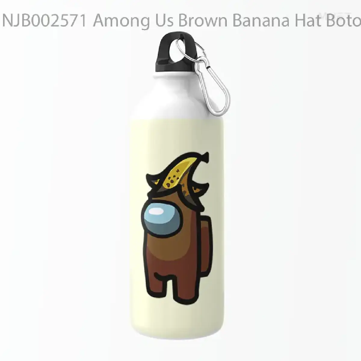 Among Us Brown Banana Hat Botol Air Minum