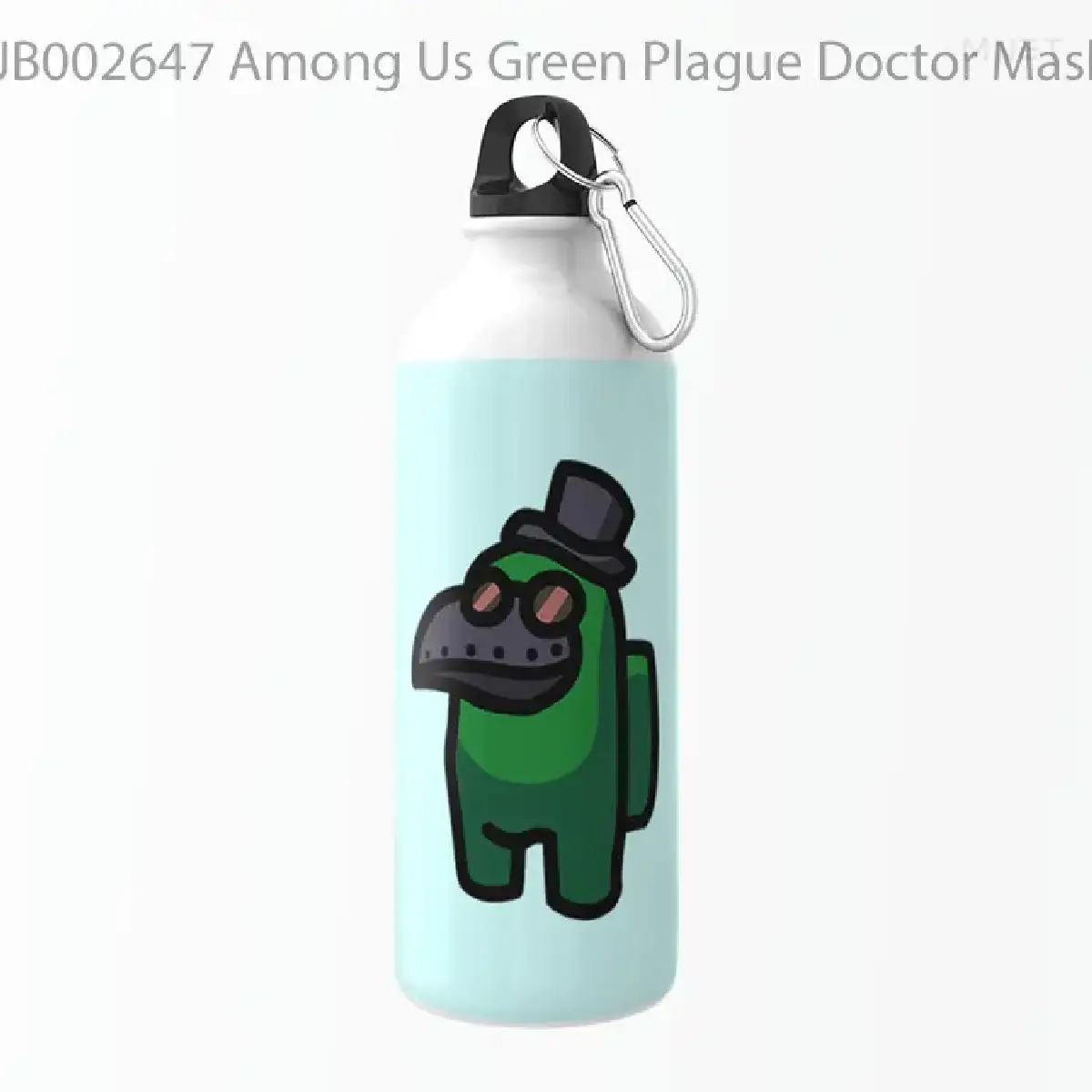 Among Us Green Plague Doctor Mask Botol Air Minum