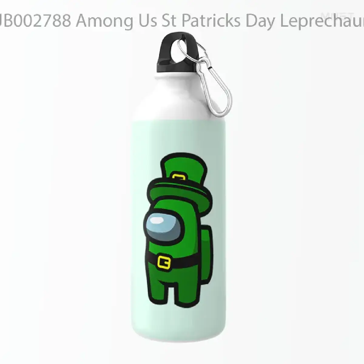 Among Us St Patricks Day Leprechaun Botol Air Minum