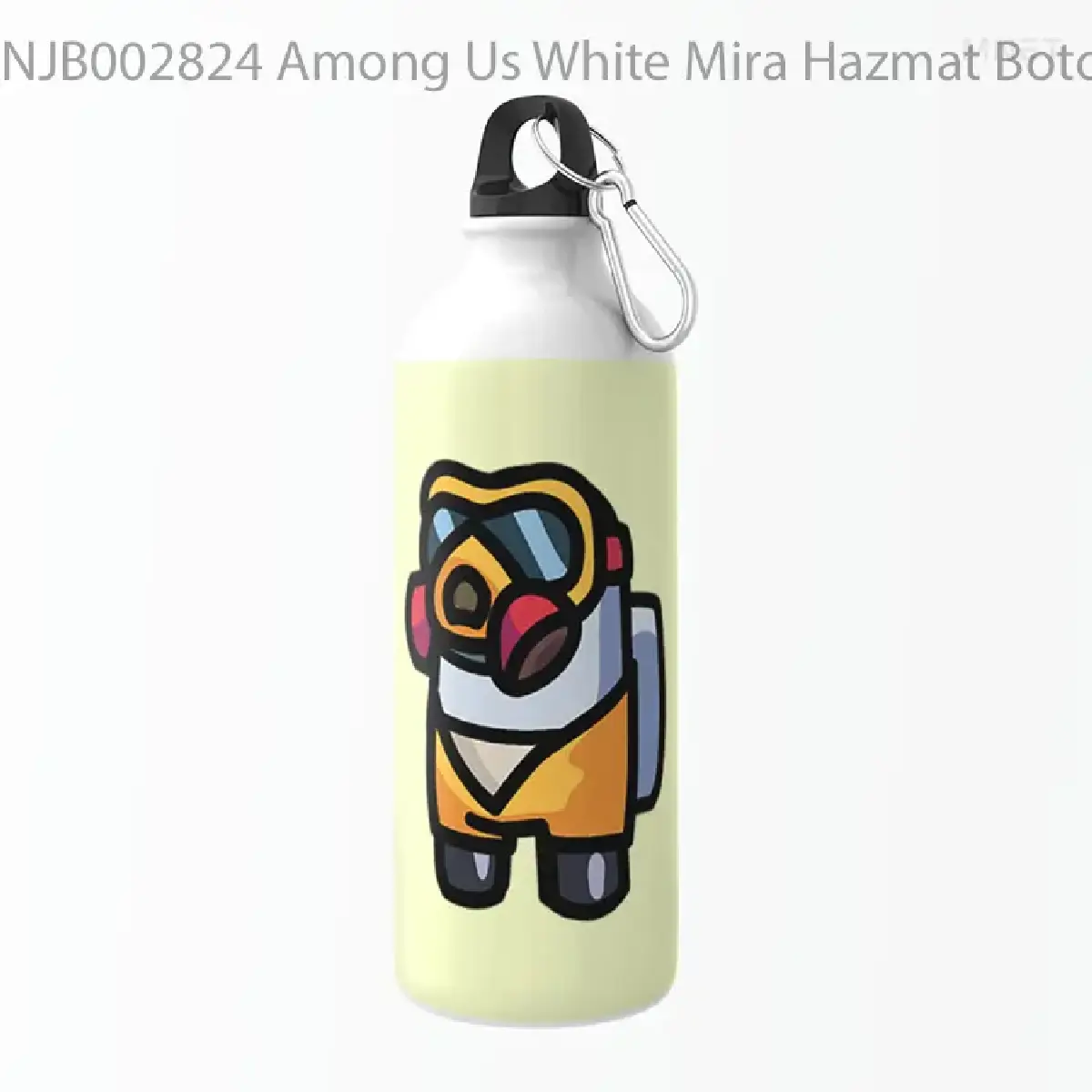 Among Us White Mira Hazmat Botol Air Minum