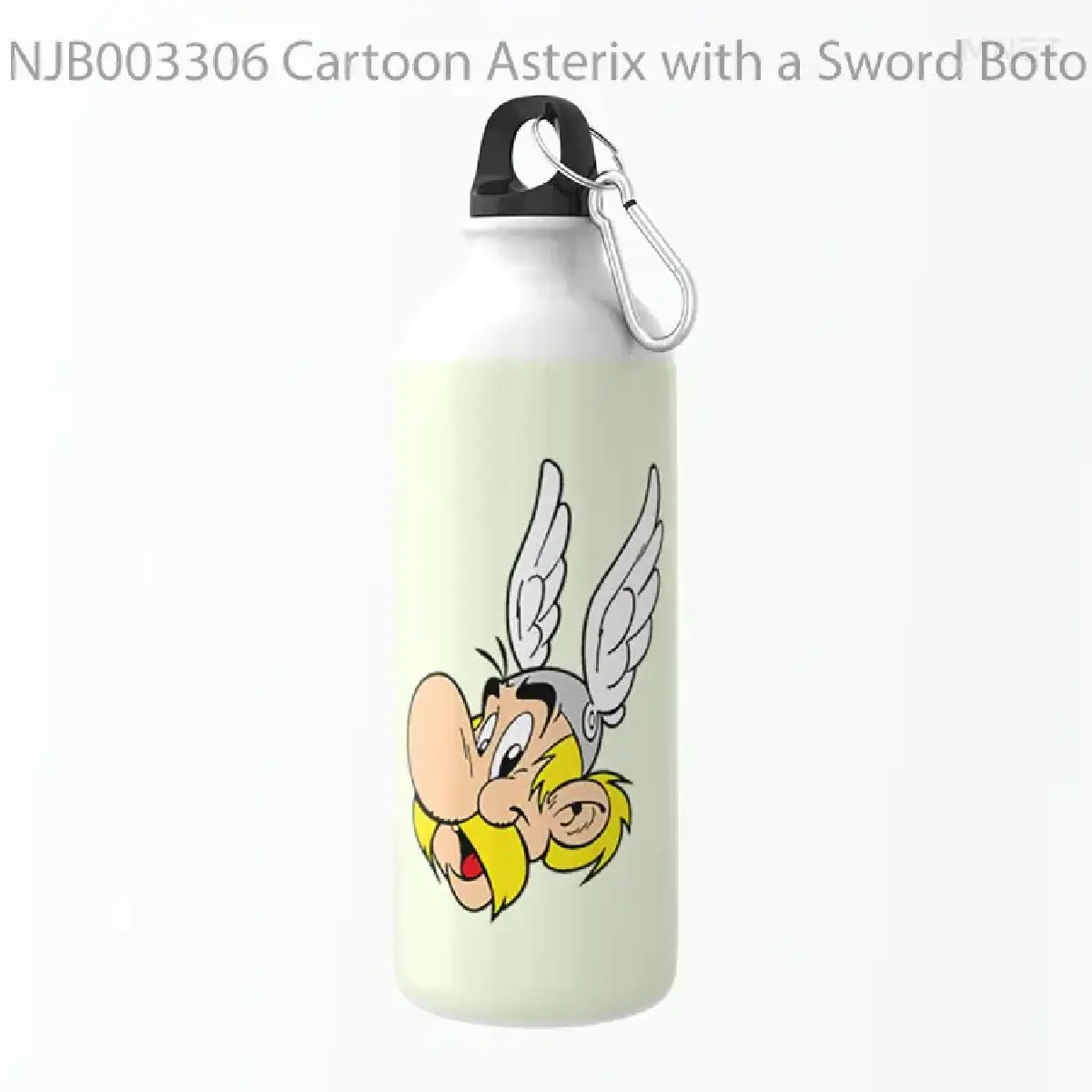 Cartoon Asterix with a Sword Botol Air Minum