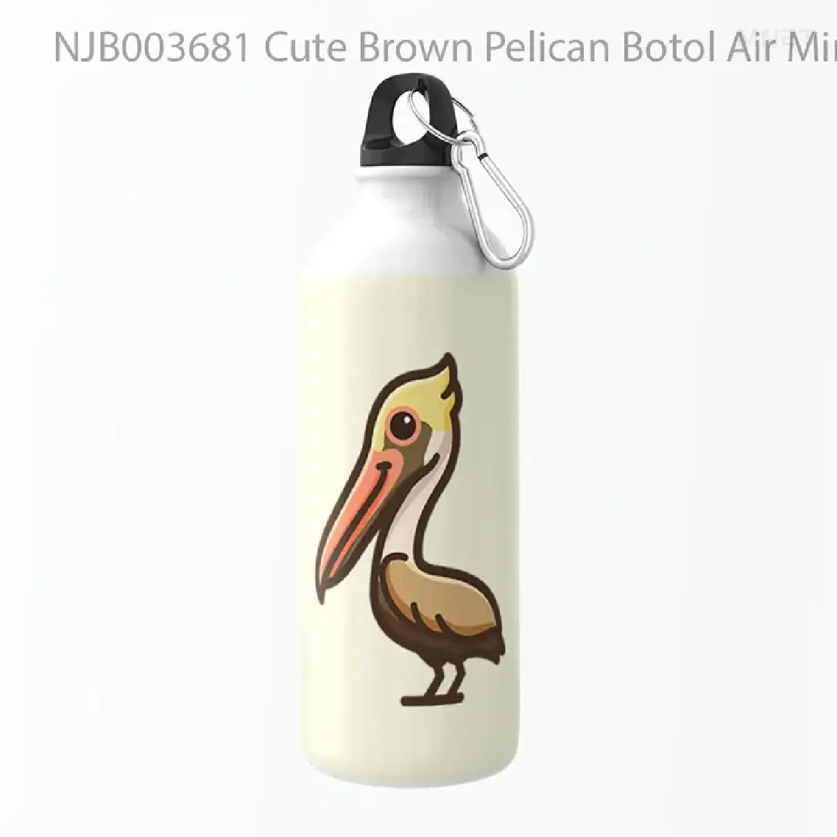 Cute Brown Pelican Botol Air Minum