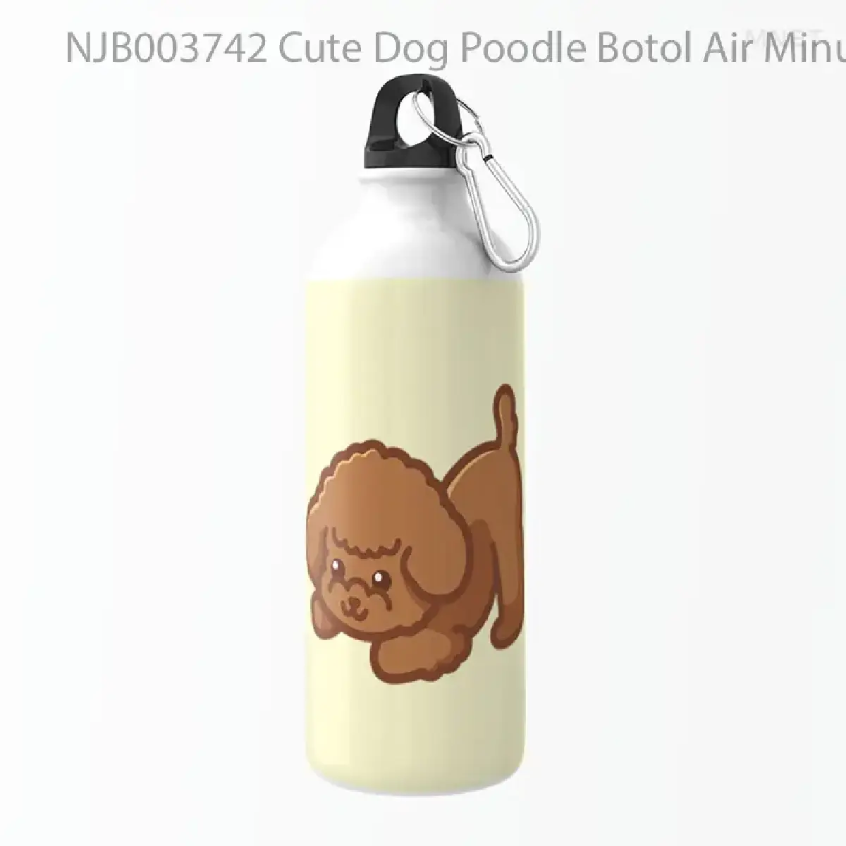 Cute Dog Poodle Botol Air Minum