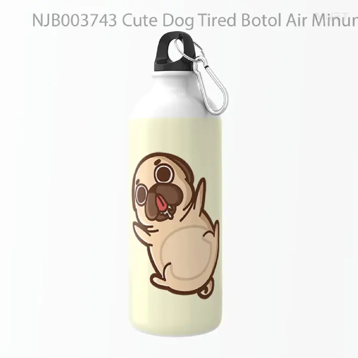 Cute Dog Tired Botol Air Minum