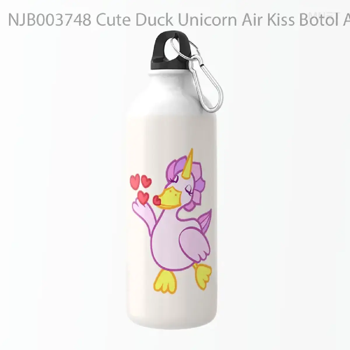 Cute Duck Unicorn Air Kiss Botol Air Minum