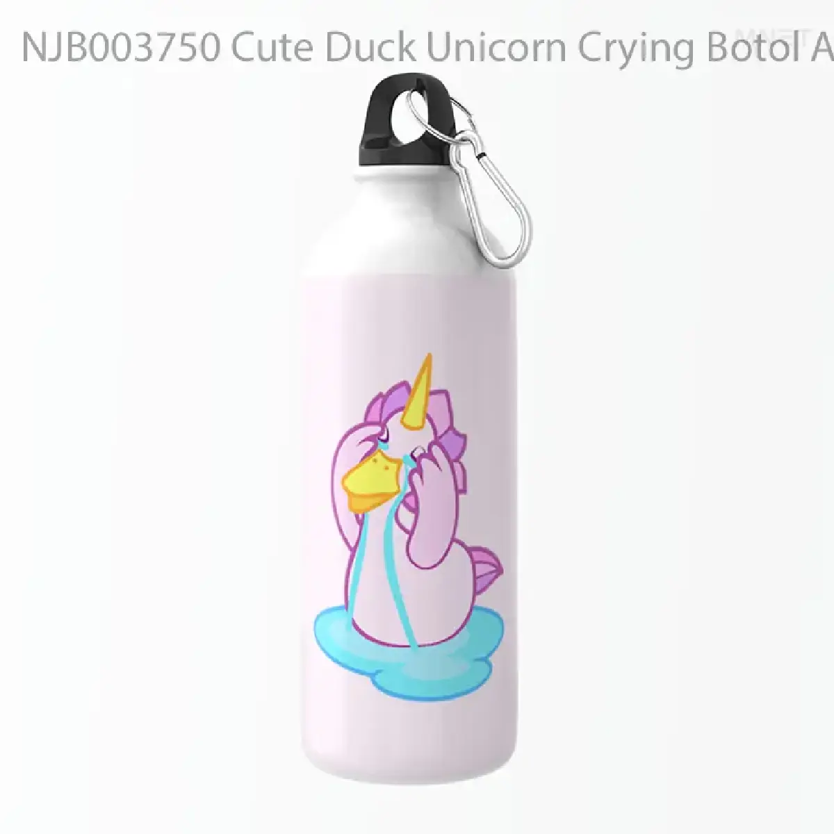 Cute Duck Unicorn Crying Botol Air Minum
