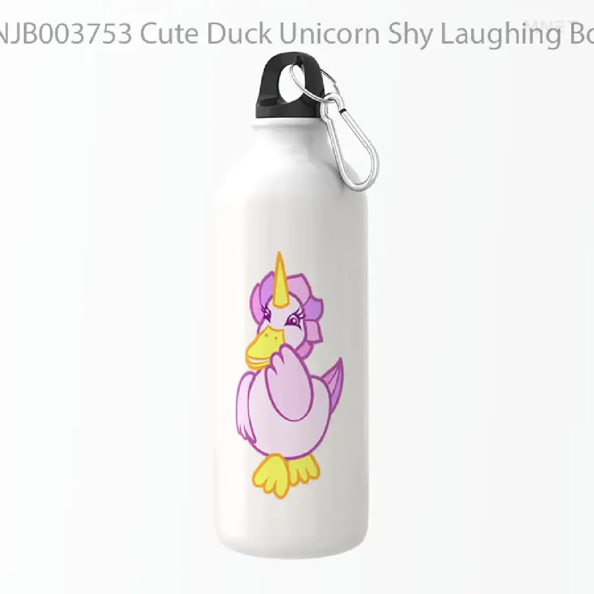 Cute Duck Unicorn Shy Laughing Botol Air Minum