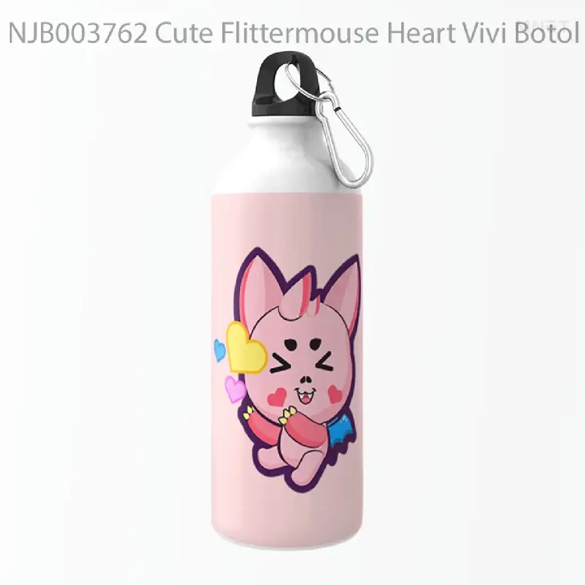 Cute Flittermouse Heart Vivi Botol Air Minum
