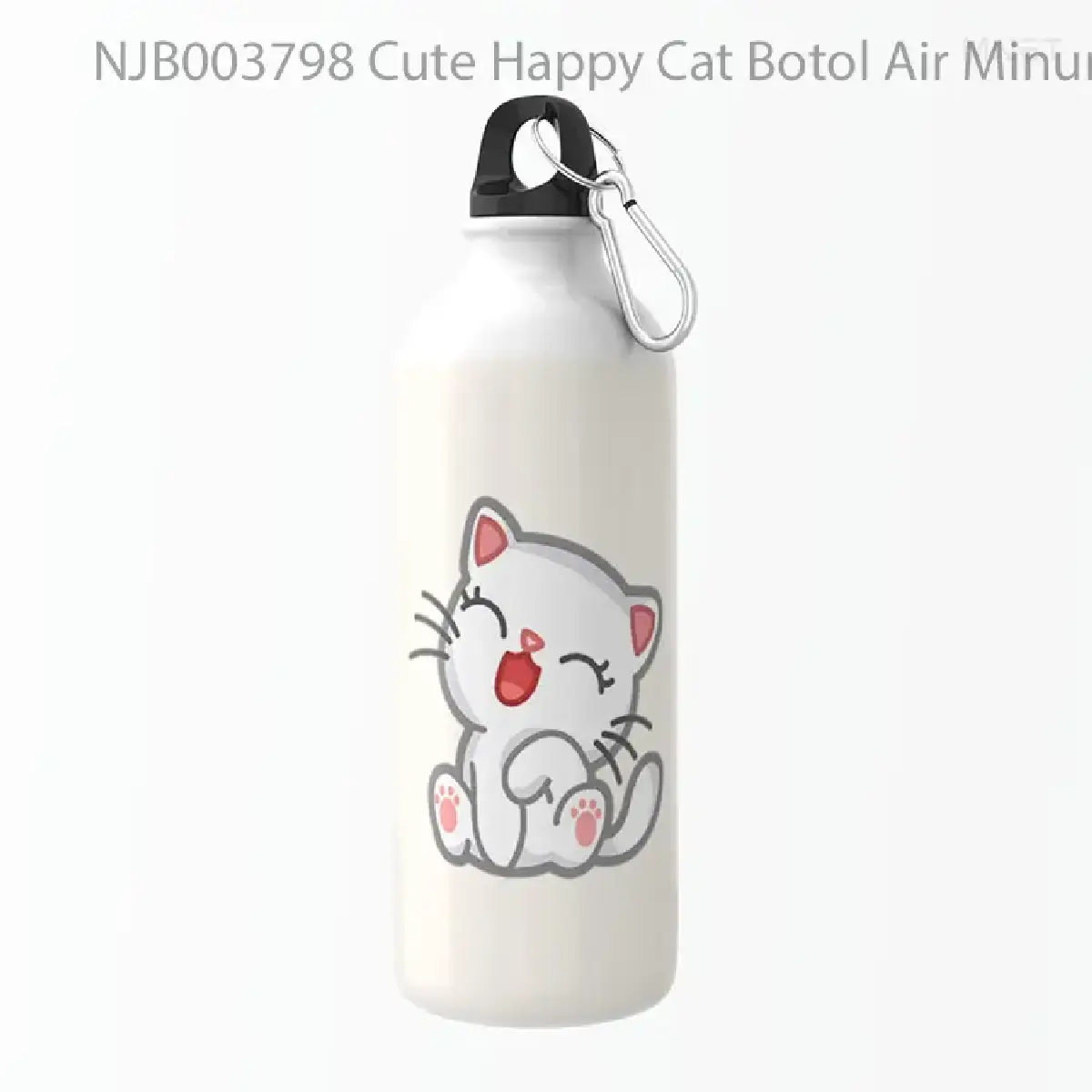 Cute Happy Cat Botol Air Minum