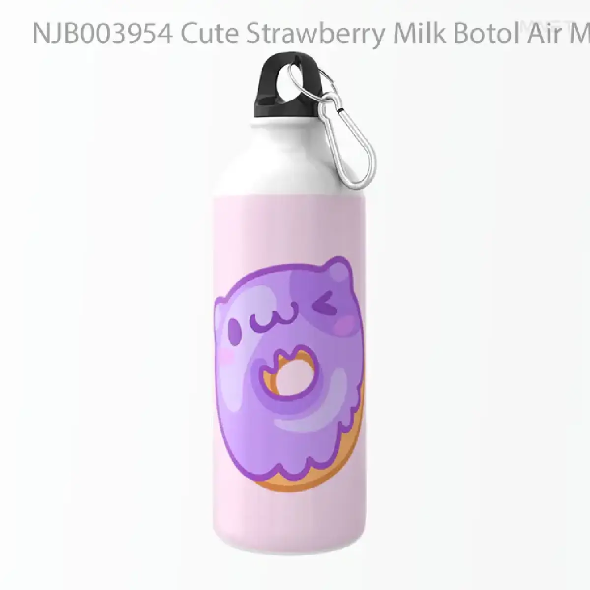 Cute Strawberry Milk Botol Air Minum