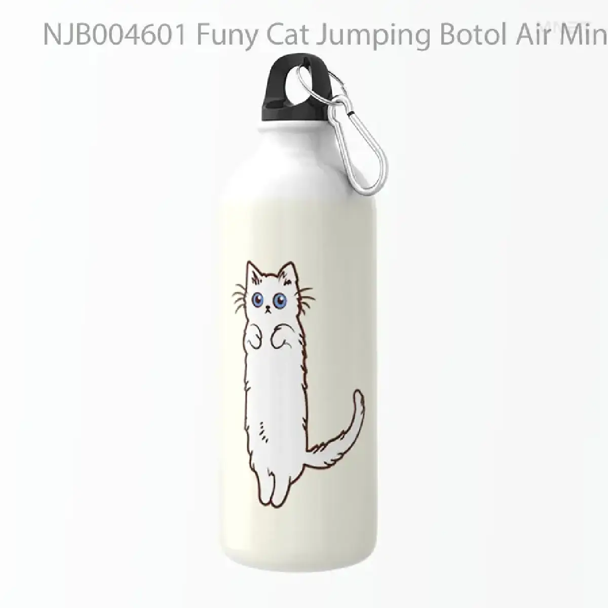 Funy Cat Jumping Botol Air Minum