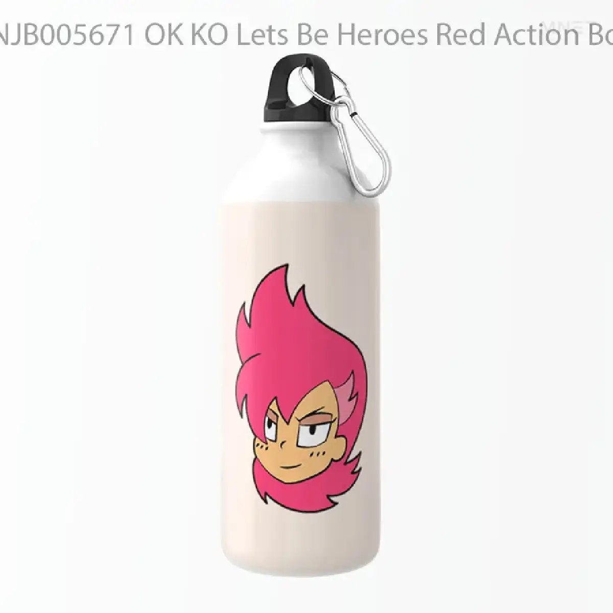 OK KO Lets Be Heroes Red Action Botol Air Minum