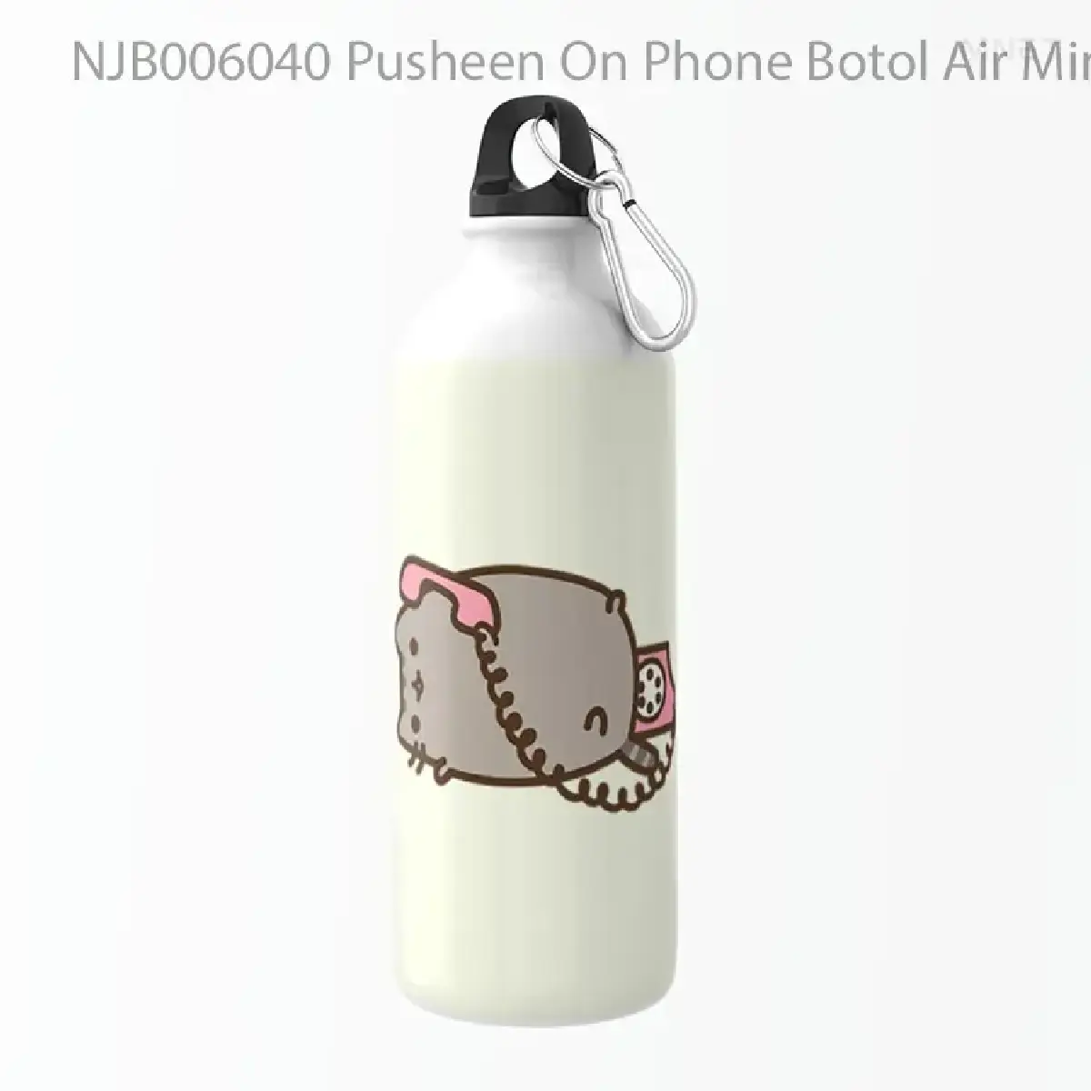 Pusheen On Phone Botol Air Minum