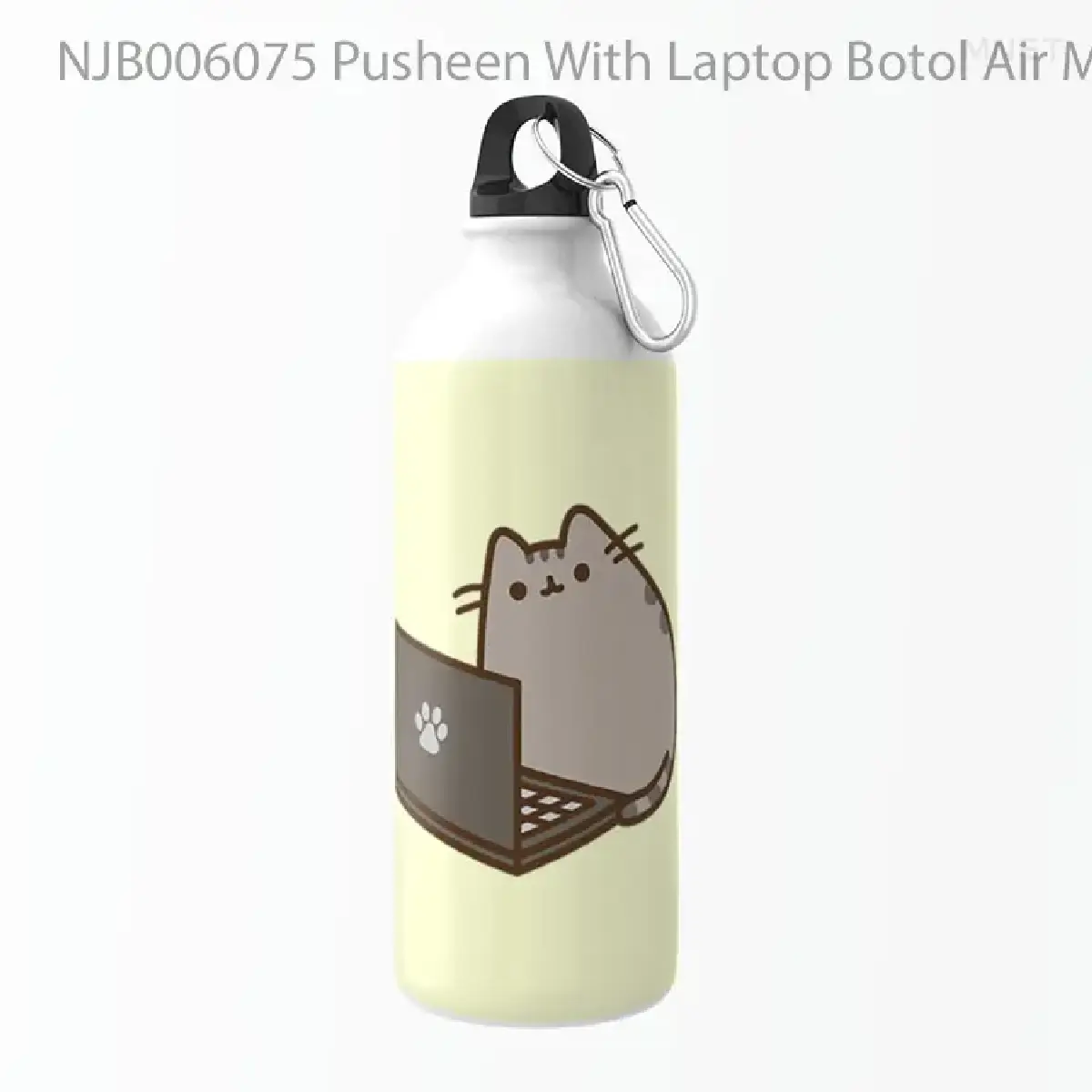 Pusheen With Laptop Botol Air Minum