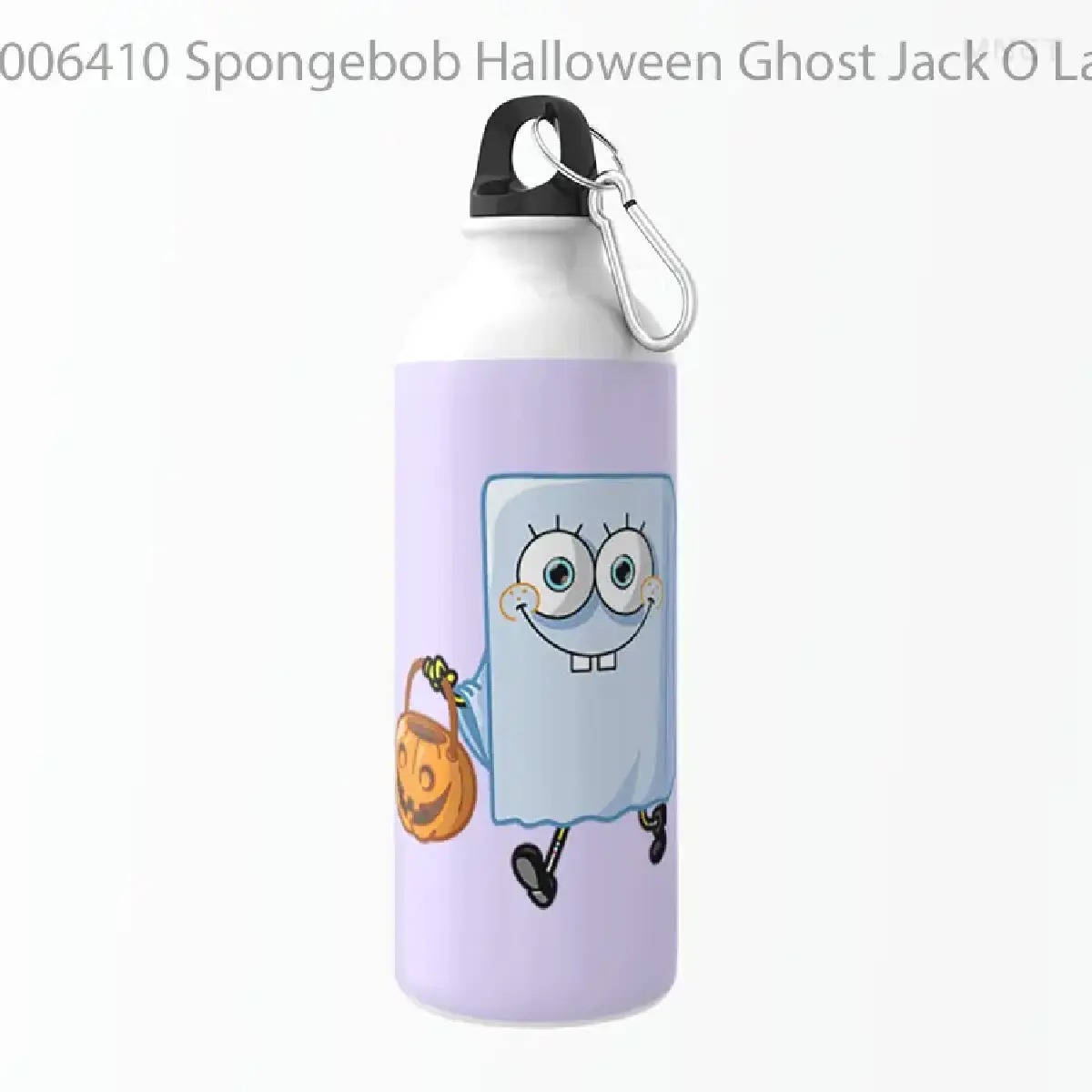 Spongebob Halloween Ghost Jack O Lantern Botol Air Minum