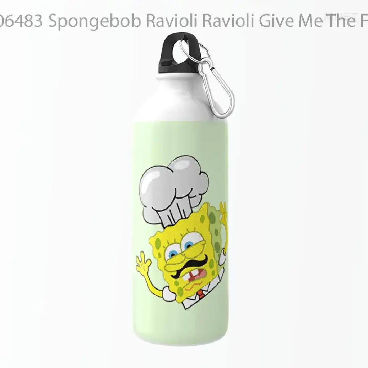 Spongebob Ravioli Ravioli Give Me The Formuoli _1 Botol Air Minum