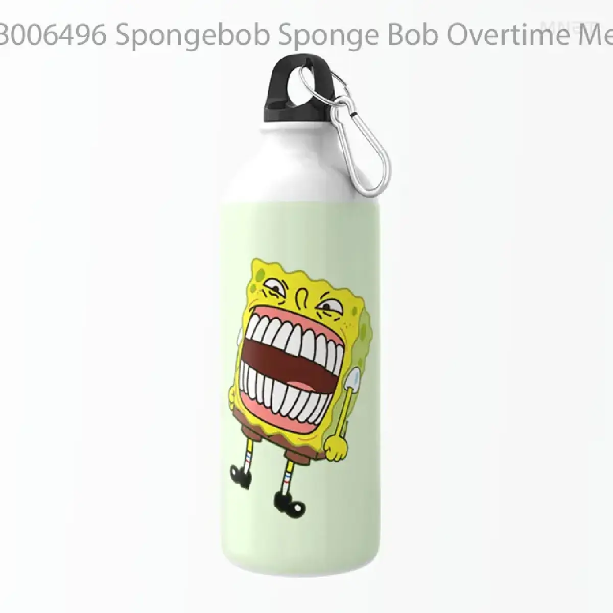 Spongebob Sponge Bob Overtime Meme Botol Air Minum
