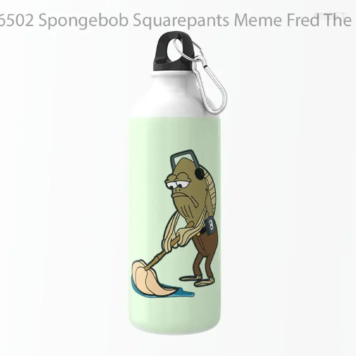 Spongebob Squarepants Meme Fred The Fish Mopping Botol Air Minum