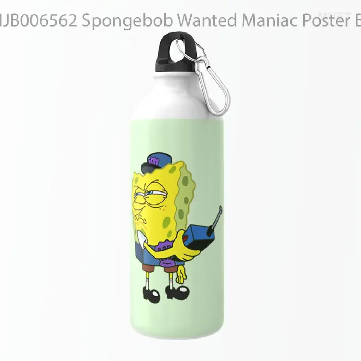 Spongebob Wanted Maniac Poster Botol Air Minum
