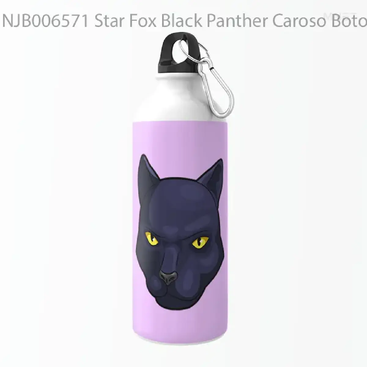 Star Fox Black Panther Caroso Botol Air Minum