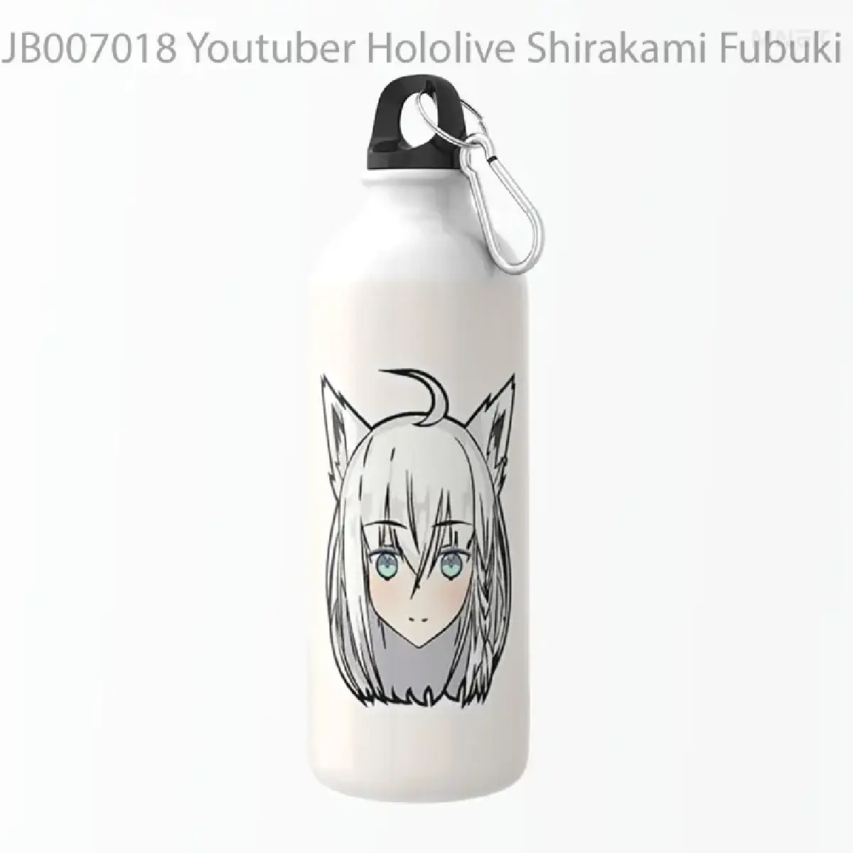 Youtuber Hololive Shirakami Fubuki Botol Air Minum