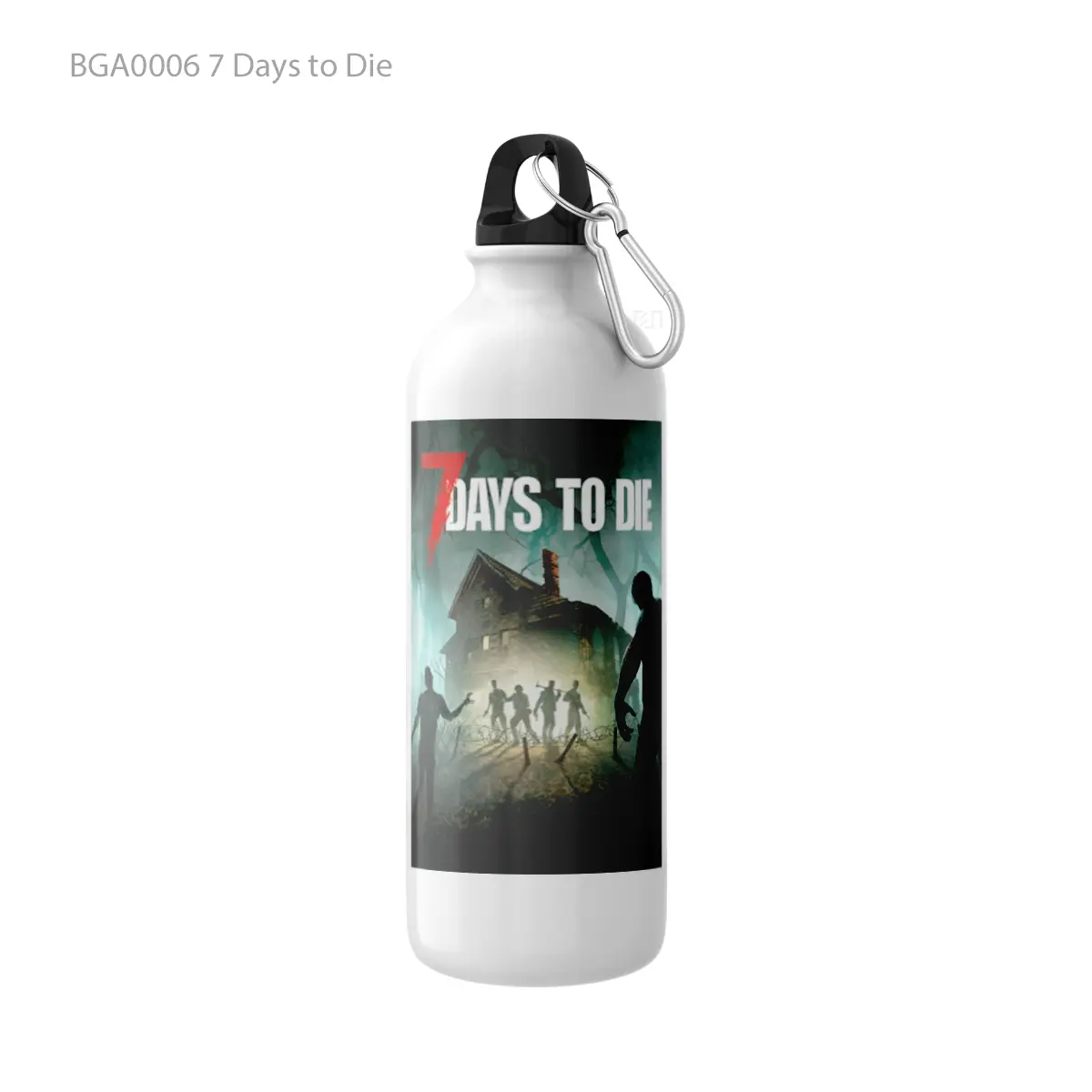 Botol 7 Days to Die Alat Minum Olahraga Desain Game