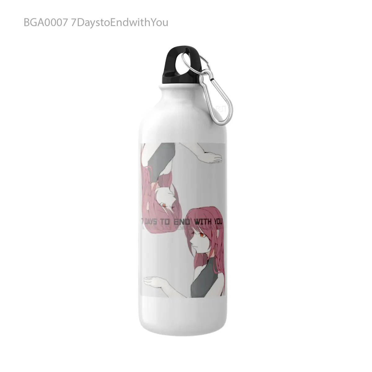 Botol 7DaystoEndwithYou Alat Minum Olahraga Desain Game