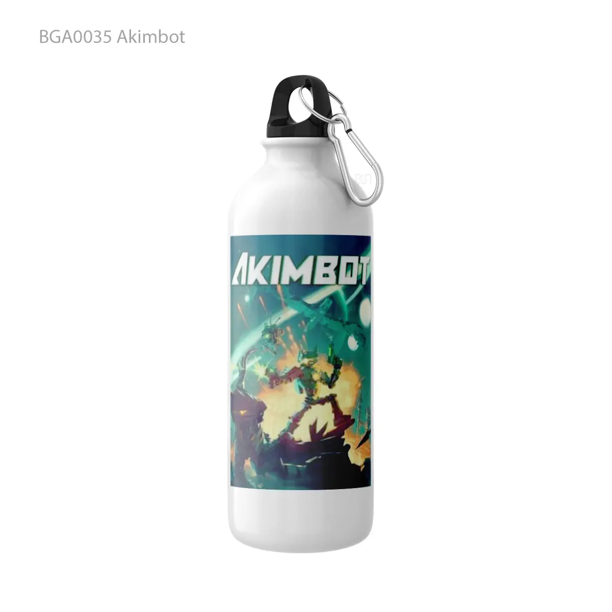 Botol Akimbot Alat Minum Olahraga Desain Game