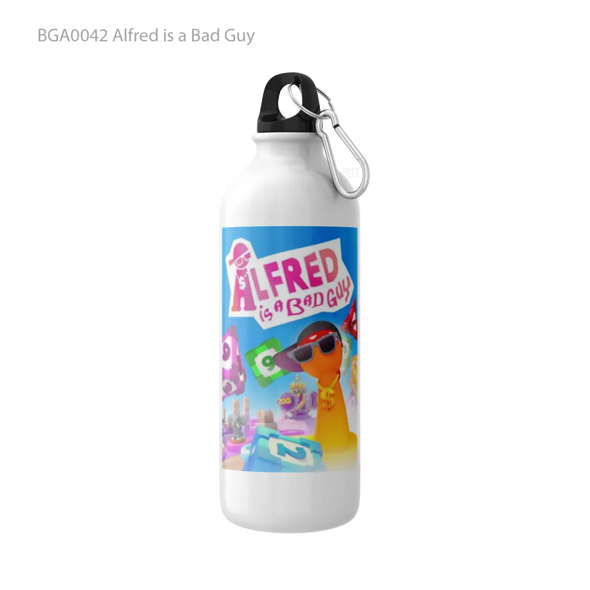Botol Alfred is a Bad Guy Alat Minum Olahraga Desain Game