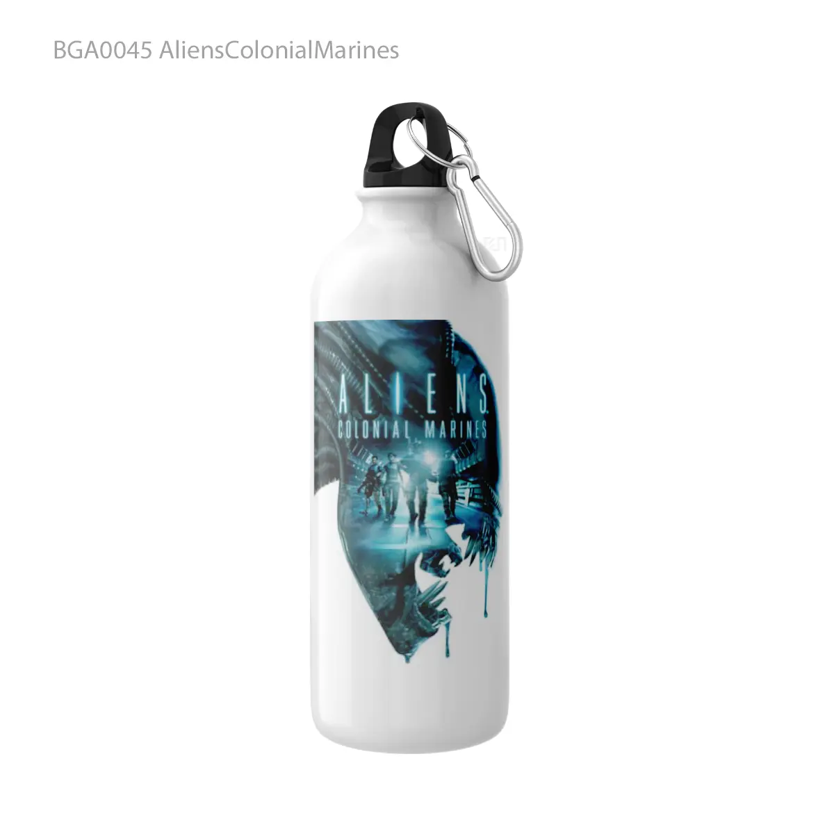 Botol AliensColonialMarines Alat Minum Olahraga Desain Game