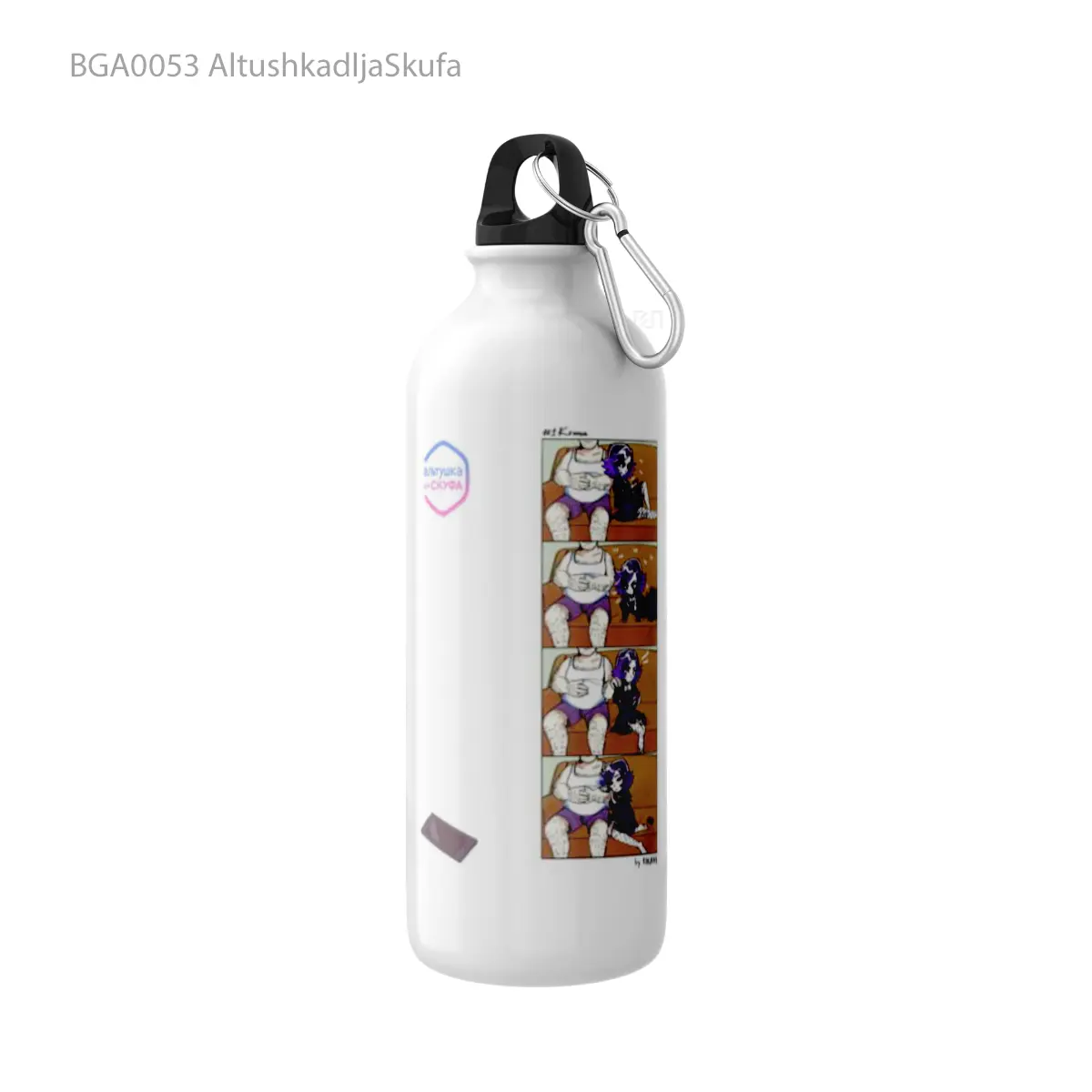 Botol AltushkadljaSkufa Alat Minum Olahraga Desain Game