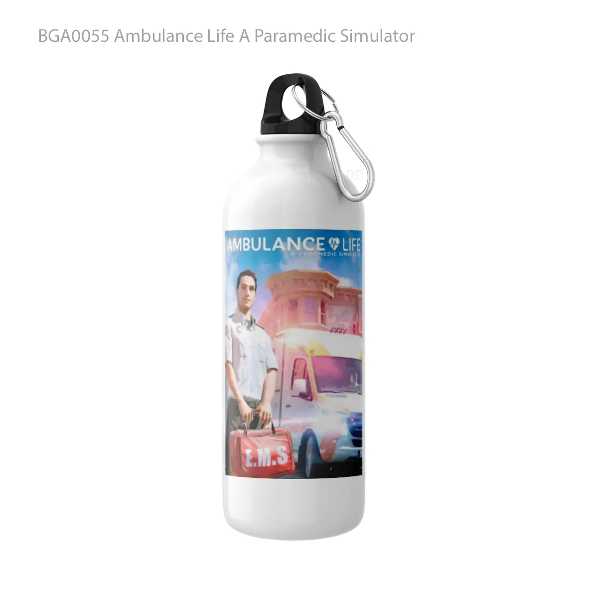 Botol Ambulance Life A Paramedic Simulator Alat Minum Olahraga Desain Game
