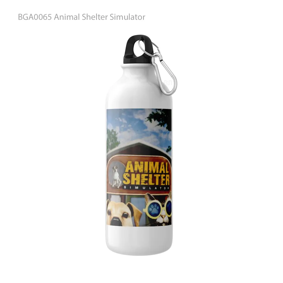 Botol Animal Shelter Simulator Alat Minum Olahraga Desain Game