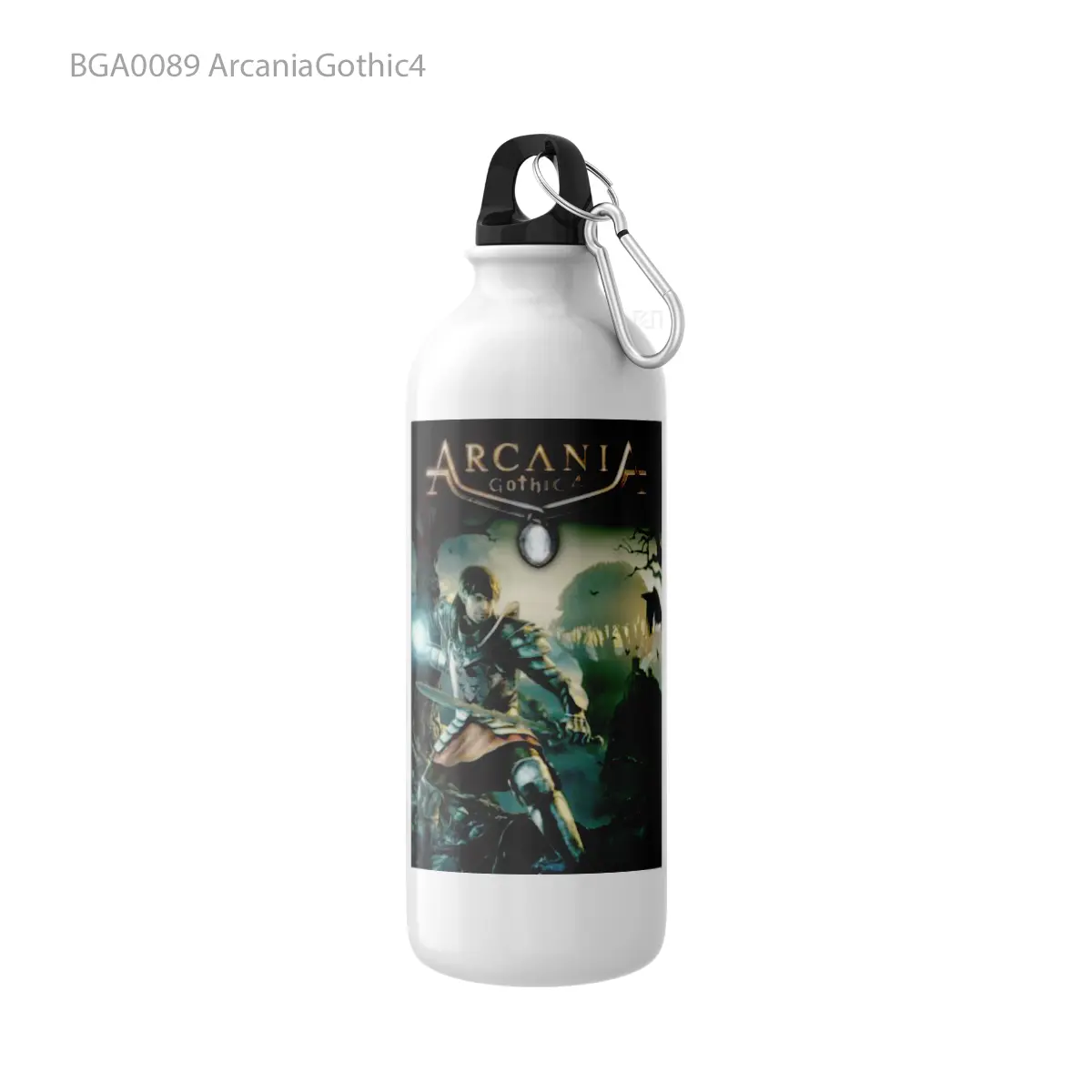 Botol ArcaniaGothic4 Alat Minum Olahraga Desain Game