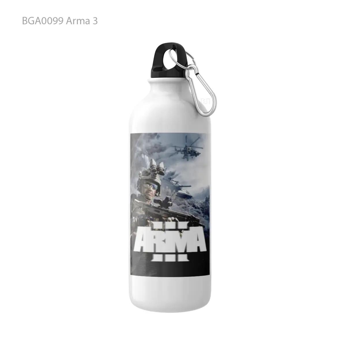 Botol Arma 3 Alat Minum Olahraga Desain Game