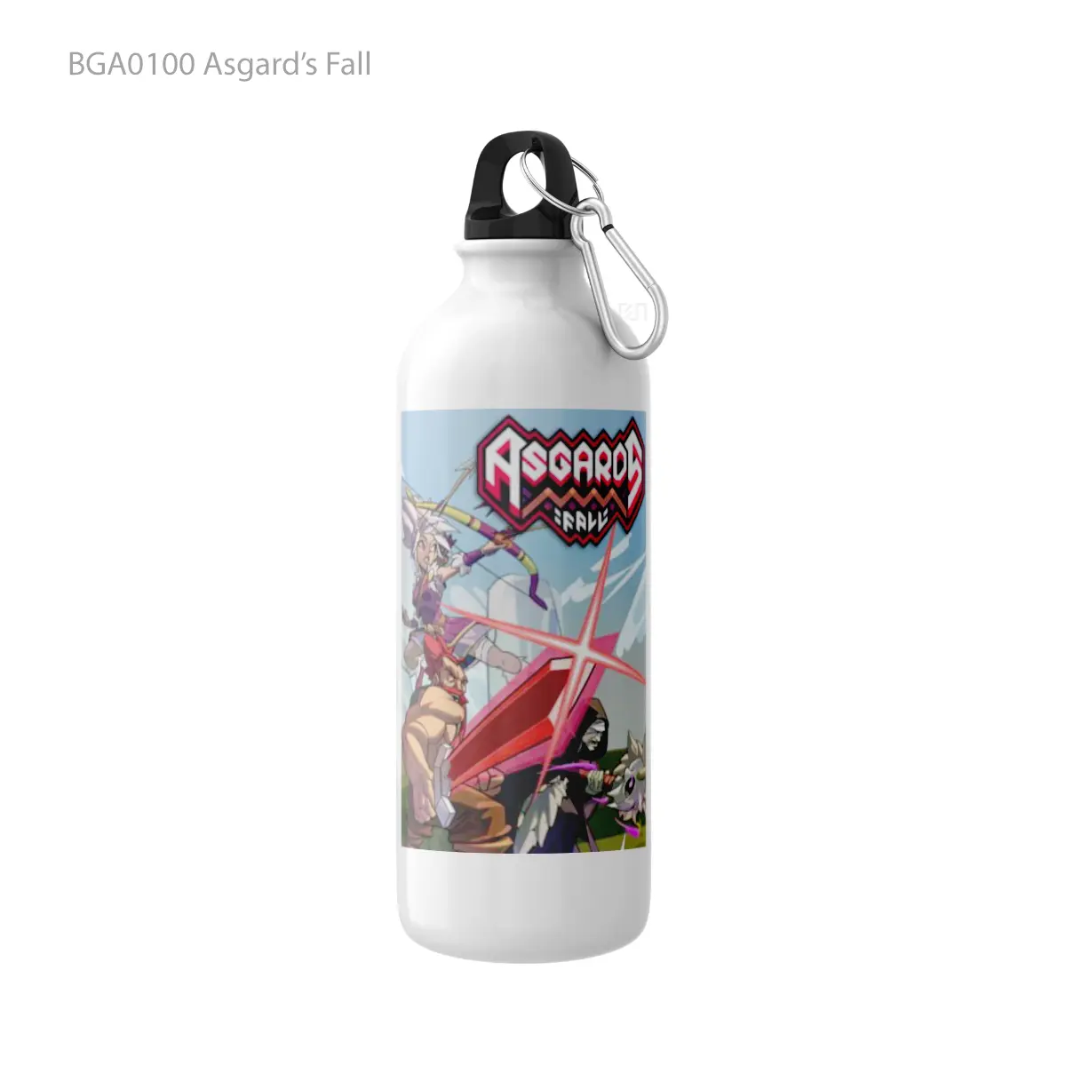 Botol Asgard’s Fall Alat Minum Olahraga Desain Game