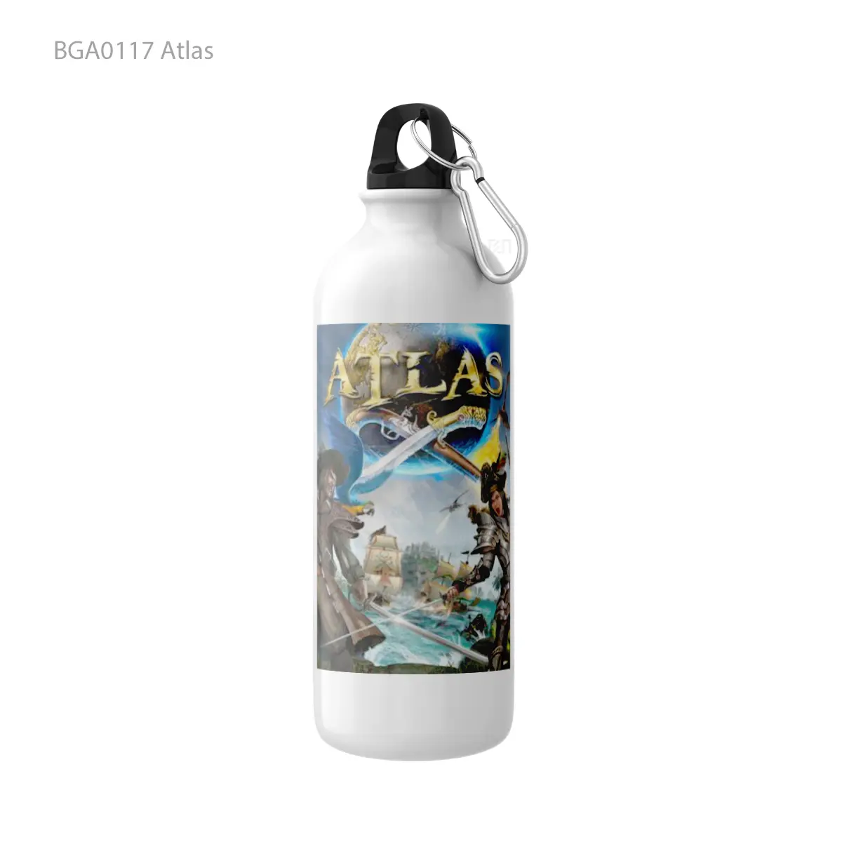 Botol Atlas Alat Minum Olahraga Desain Game