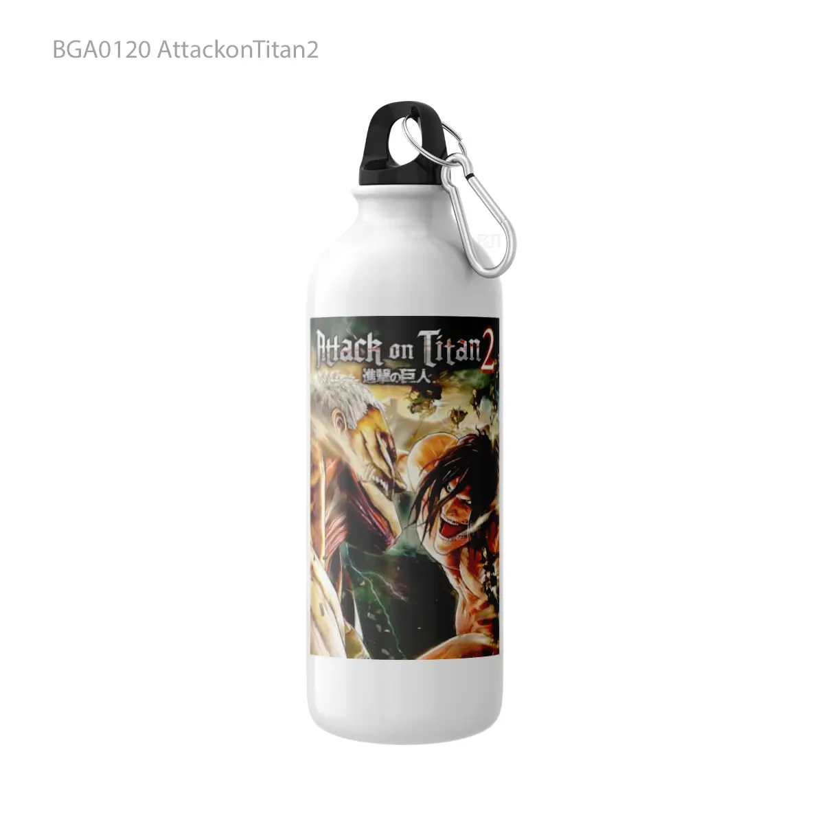 Botol AttackonTitan2 Alat Minum Olahraga Desain Game