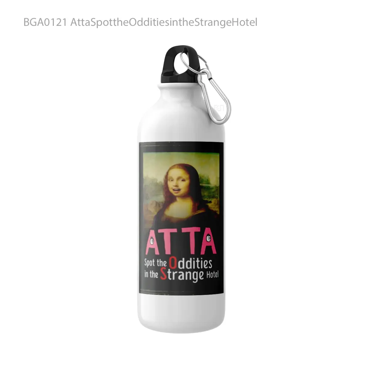 Botol AttaSpottheOdditiesintheStrangeHotel Alat Minum Olahraga Desain Game