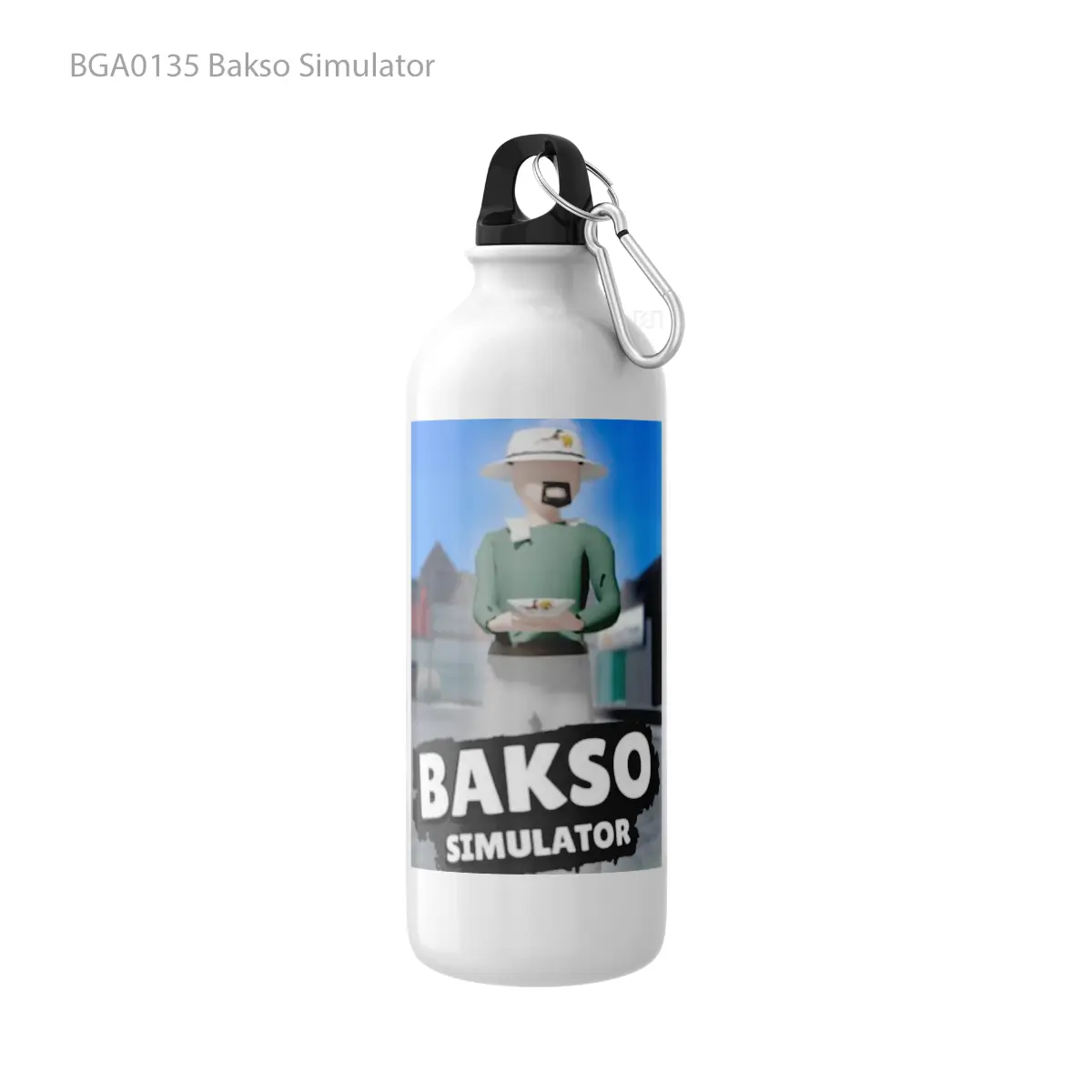 Botol Bakso Simulator Alat Minum Olahraga Desain Game