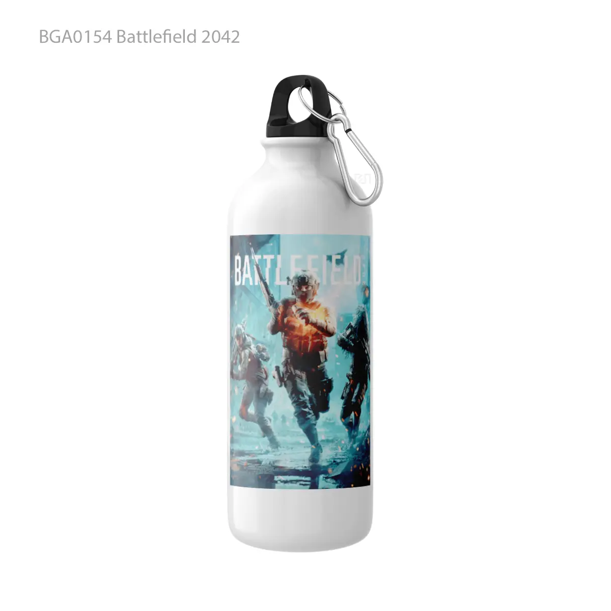 Botol Battlefield 2042 Alat Minum Olahraga Desain Game